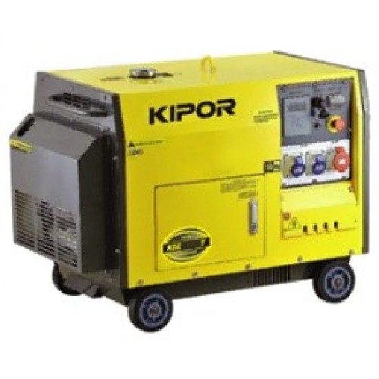 Generator insonorizat Kipor KDE 12000 TA Generator insonorizat Kipor KDE 12000 TA