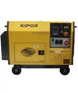 Generator insonorizat Kipor KDE 12000 TA3 Generator insonorizat Kipor KDE 12000 TA3