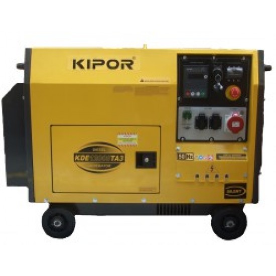 Generator insonorizat Kipor KDE 12000 TA3