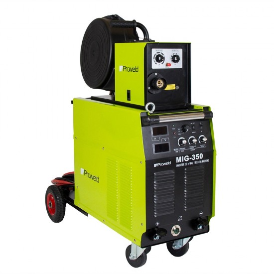 Invertor MIG/MAG + MMA, ProWeld MIG-350. Derulator extern, 350 A