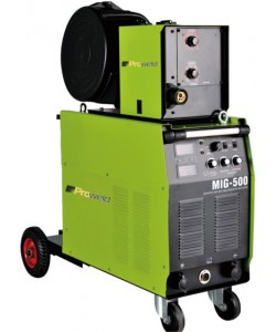 Invertor MIG/MAG + MMA, ProWeld MIG-500. Derulator extern, 500 A