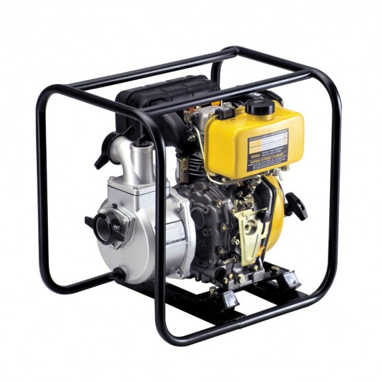 Motopompa Kipor KDP30E, 3", diesel, apa curata, pornire electrica, 4000 W, 13 m