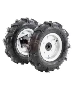 Set roţi cauciuc TS 103 400x8 cu manicot