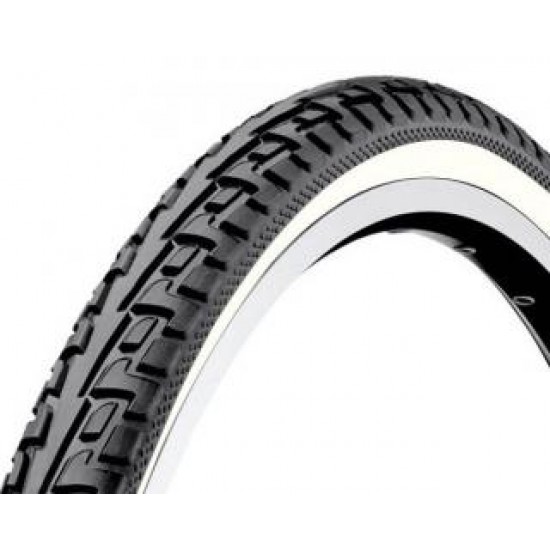 Cauciuc bicicleta 28x1.75 deestone (47-622) - strada - banda alba - d1006