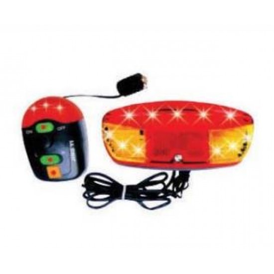 Semnalizare bicicleta jy-208b (11 led - 8 melodii)