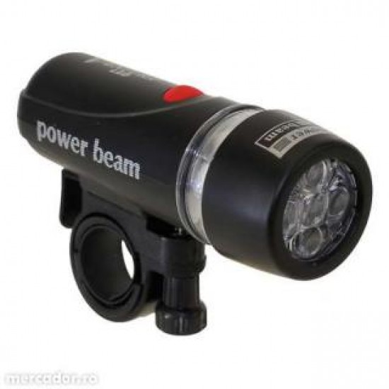 Lanterna bicicleta 5 led - ultra bright