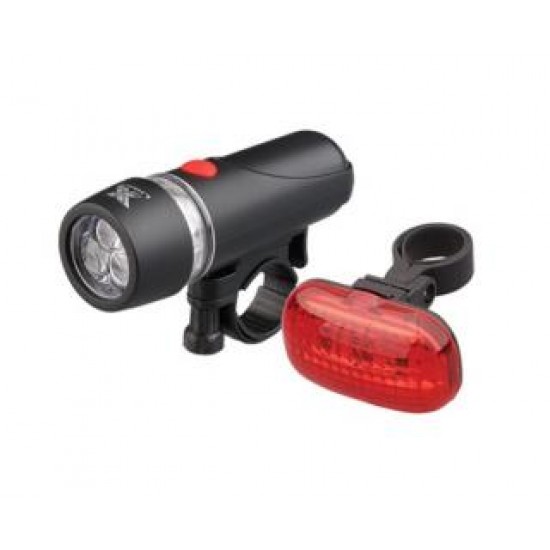 Lanterna bicicleta + licurici (5 led + 5 led)