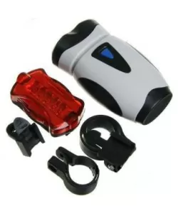 Lanterna bicicleta + licurici bronco (2 led + 5 led)