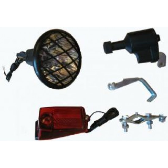 Set bicicleta far dinam + stop 6v