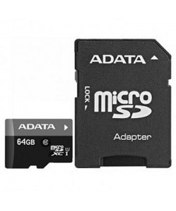 MICROSDXC 64GB CL10 ADATA W/A