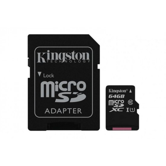 MICROSDXC 64GB CL10 UHS-I KS W AD SD