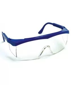 Ochelari de protectie transparent rama albastra (cal 2)