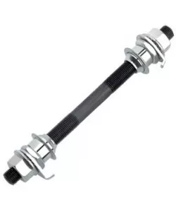 Ax bicicleta fata 26 14cm x 9mm negru Ax bicicleta fata 26 14cm x 9mm negru