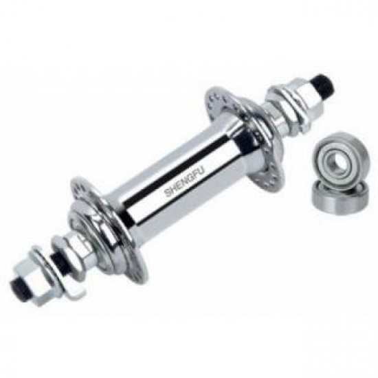 Butuc bicicleta fata 26 - cu rulmenti - aluminiu (3/8x140mm) Butuc bicicleta fata 26 - cu rulmenti - aluminiu (3/8x140mm)