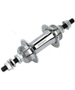 Butuc bicicleta fata 26 - cos cu bile - aluminiu (3/8x140mm)