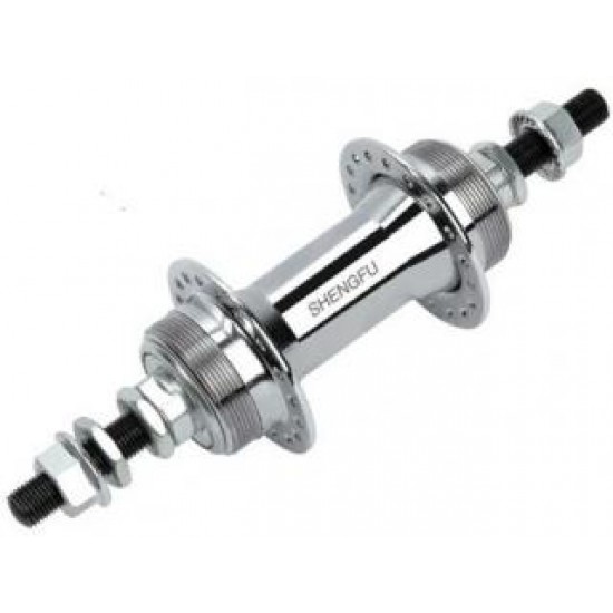 Butuc bicicleta fata 26 - cos cu bile - aluminiu (3/8x140mm) Butuc bicicleta fata 26 - cos cu bile - aluminiu (3/8x140mm)