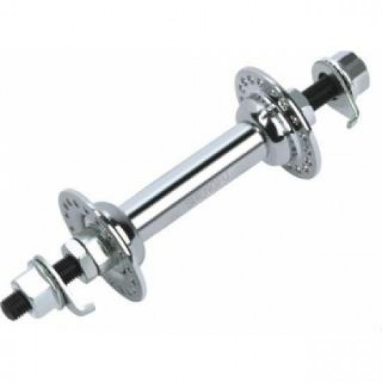 Butuc bicicleta fata 28 - cos cu bile - otel (5/16x140mm) Butuc bicicleta fata 28 - cos cu bile - otel (5/16x140mm)