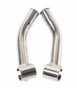 Coarne bicicleta otel - nichel