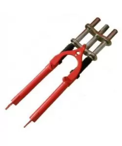 Furca bicicleta dubla cu suspensie albastra - 26 Furca bicicleta dubla cu suspensie albastra - 26