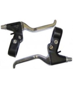 Manete bicicleta frana plastic + aluminiu kwf 6