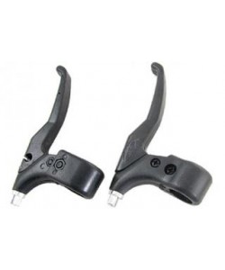 Manete bicicleta frana plastic negru