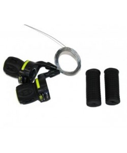 Manete schimbator bicicleta rotativ peak