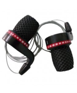 Manete schimbator bicicleta rotativ