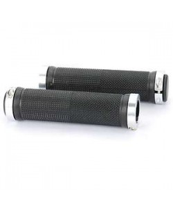 Mansoane cauciuc bicicleta colier aluminiu
