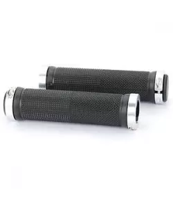 Mansoane cauciuc bicicleta colier aluminiu