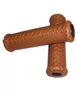 Mansoane piele maro bicicleta