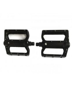 Pedale bicicleta aluminiu negre ed- flatback
