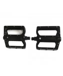 Pedale bicicleta aluminiu negre ed- flatback