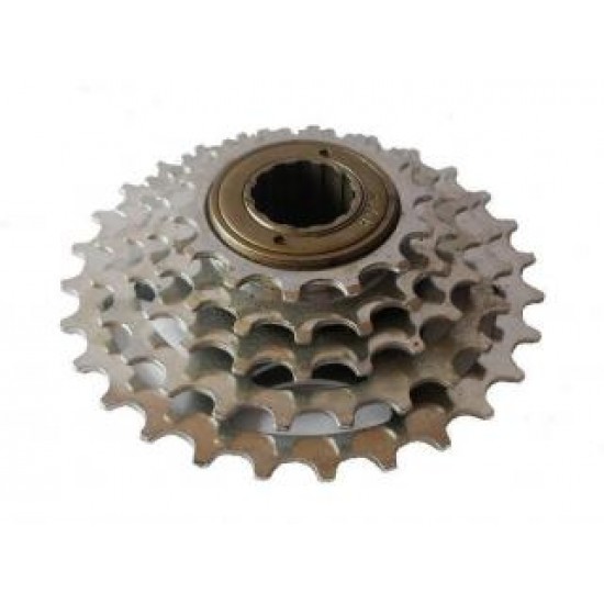 Pinion bicicleta 6 nichel