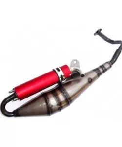 Esapament scuter gy6 50-racing cu cot Esapament scuter gy6 50-racing cu cot