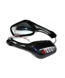 Oglinzi scuter semnalizare albastre