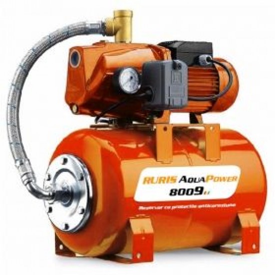Hidrofor Ruris Aquapower 8009, 1100 W, rezervor 50 l