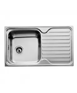 Chiuveta cu O Cuva Teka 10119005 CLASSIC 1C 1E Reversibil/a Otel inoxidabil