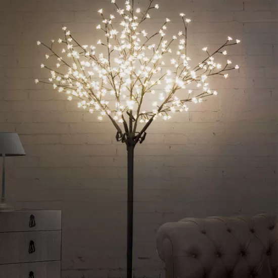 Pom de Crăciun cu Ramuri LED Pom de Crăciun cu Ramuri LED