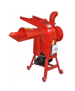 Moara tocat cereale si furaje MS-350C cu turbină si motor, 3000 W, 500 kg/h, 200 kg/h