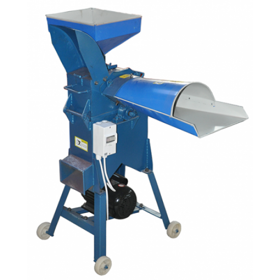 Moara tocat cereale si furaje MS-360 cu motor, 2200 W, 500 kg/h, 200 kg/h