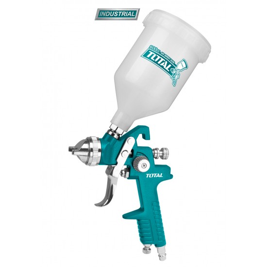Pistol de vopsit TOTAL Industrial-HVLP- 1.4mm - 600ml
