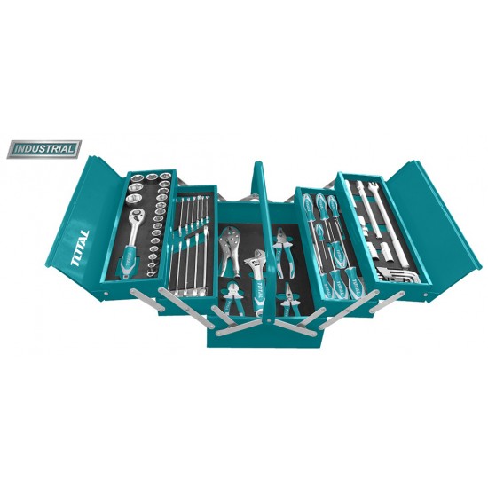 Trusa de scule in cutie metalica 59 piese