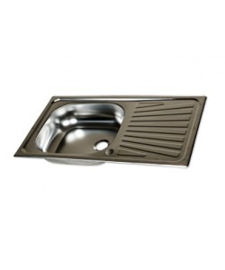 Chiuveta inox pentru blat 43.5x76 cm 05