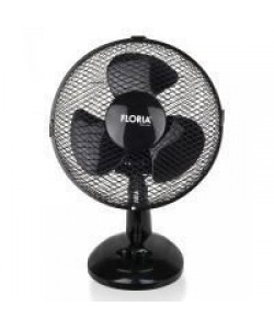 Ventilator de birou Floria , putere 25 W, diametru 26 cm, , 2 trepte de viteza, functie oscilare