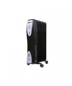 CALORIFER  ELECTRIC 7 ELEMENTI 1500W NEGRU