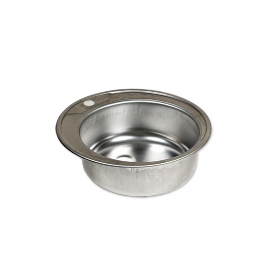 Chiuveta rotunda inox pentru blat AC48