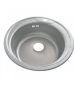 Chiuveta rotunda inox anticalcar pentru blat AC48