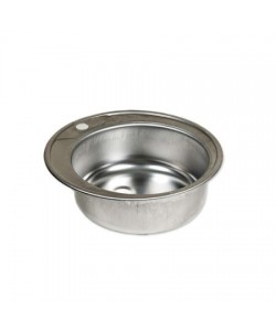 Chiuveta rotunda Z-inox anticalcar pentru blat AC48