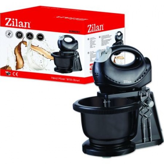 Mixer cu bol rotativ  ZILAN 250W