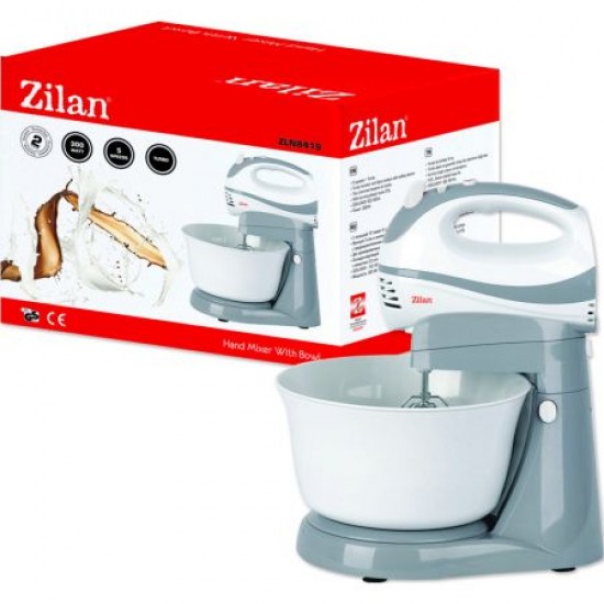 Mixer cu bol ZILAN 300W